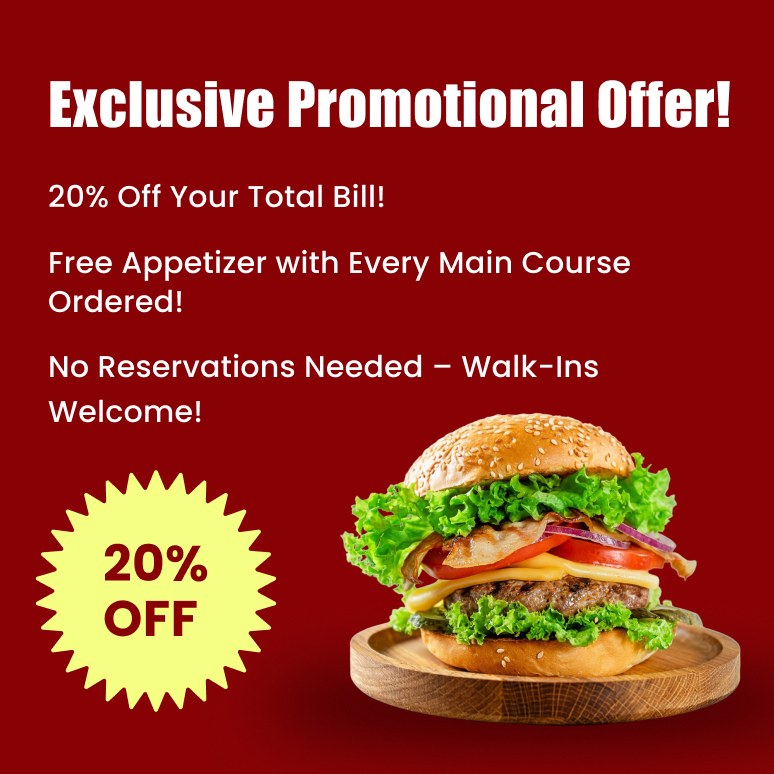 20% off on total bill