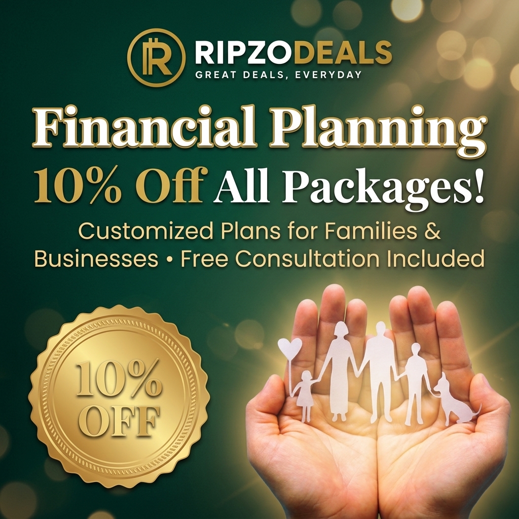 10% off financial planning packages