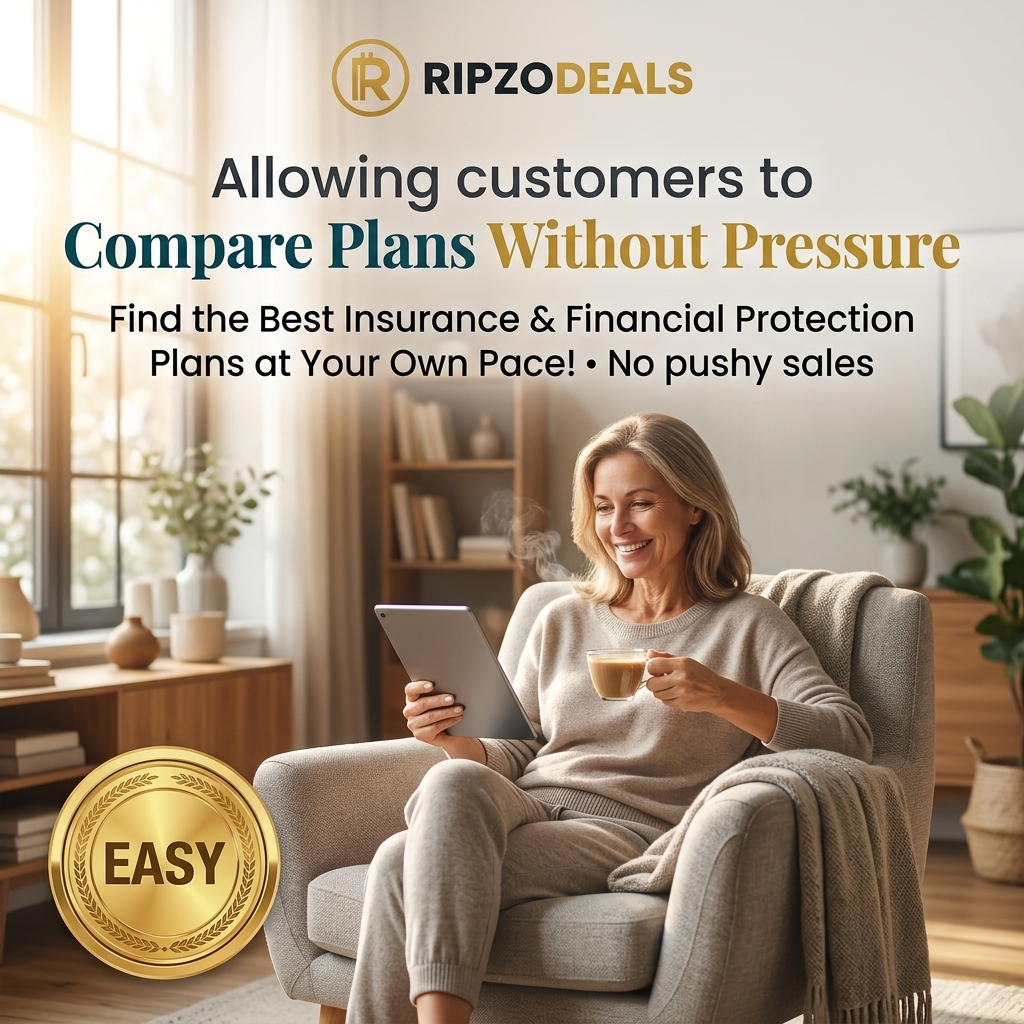 Allowing customers to compare plans without pressure